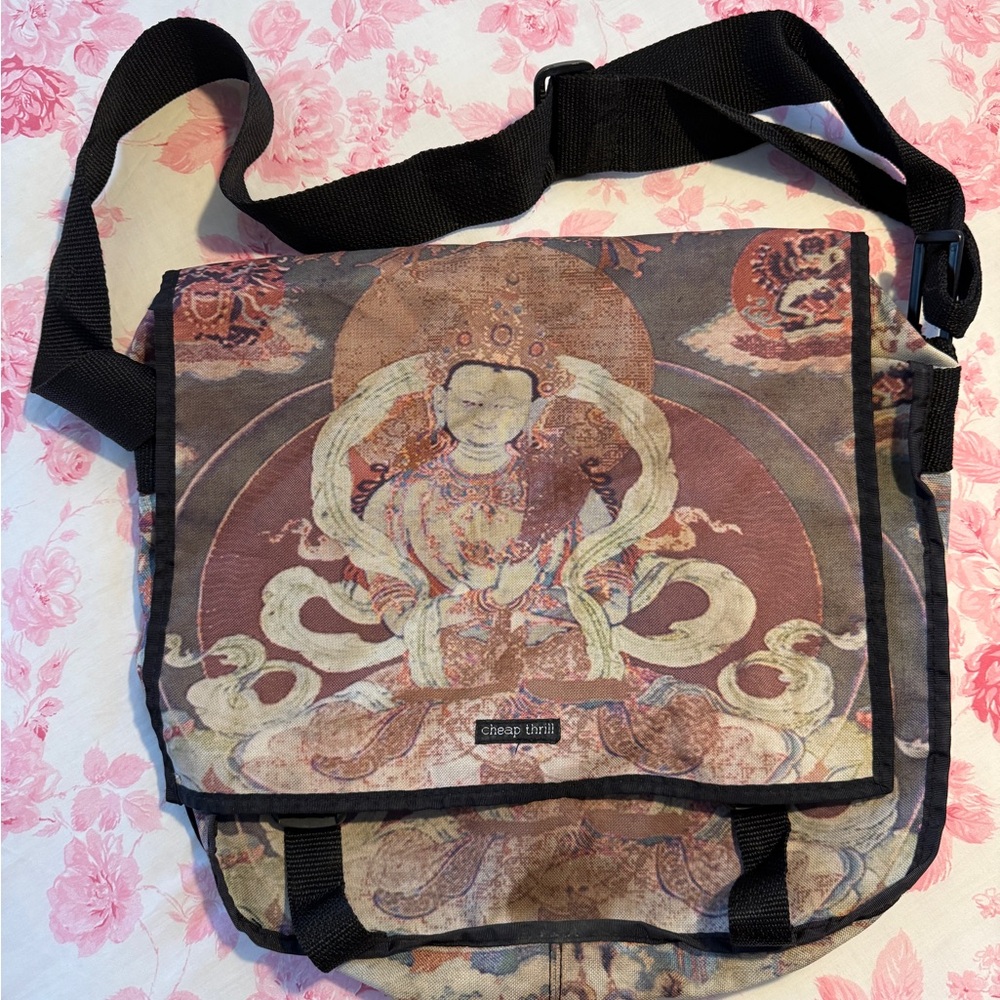 Vintage 90s Cheap Thrill Messenger Bag